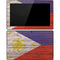 Philippines Flag Dark Wood Surface Pro Tablet Skin